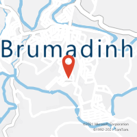 Mapa com localização da Agência AC BRUMADINHO