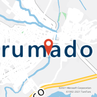 Mapa com localização da Agência AC BRUMADO