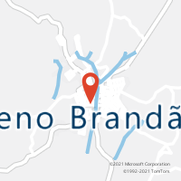 Mapa com localização da Agência AC BUENO BRANDAO