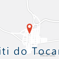Mapa com localização da Agência AC BURITI DO TOCANTINS