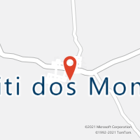 Mapa com localização da Agência AC BURITI DOS MONTES