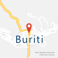 Mapa com localização da Agência AC BURITI