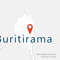 Mapa com localização da Agência AC BURITIRAMA
