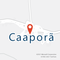 Mapa com localização da Agência AC CAAPORA