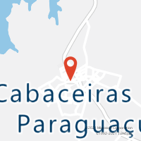Mapa com localização da Agência AC CABACEIRAS DO PARAGUACU