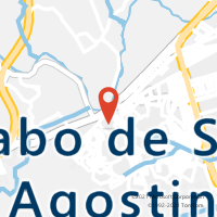 Mapa com localização da Agência AC CABO DE SANTO AGOSTINHO