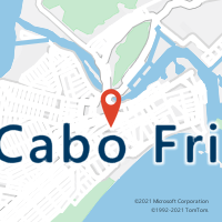 Mapa com localização da Agência AC CABO FRIO