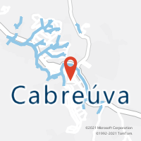 Mapa com localização da Agência AC CABREUVA