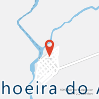 Mapa com localização da Agência AC CACHOEIRA DO ARARI