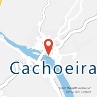 Mapa com localização da Agência AC CACHOEIRA