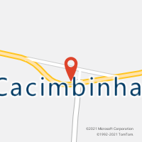 Mapa com localização da Agência AC CACIMBINHAS