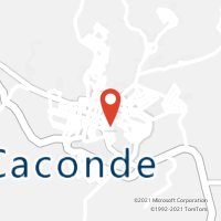 Mapa com localização da Agência AC CACONDE