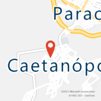 Mapa com localização da Agência AC CAETANOPOLIS