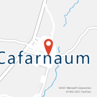 Mapa com localização da Agência AC CAFARNAUM