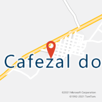 Mapa com localização da Agência AC CAFEZAL DO SUL