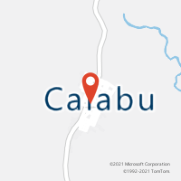 Mapa com localização da Agência AC CAIABU