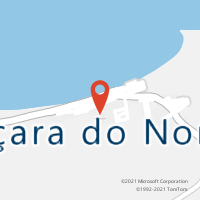 Mapa com localização da Agência AC CAICARA DO NORTE