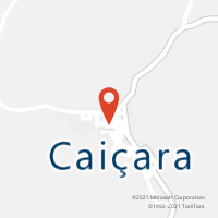 Mapa com localização da Agência AC CAICARA