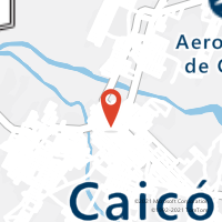 Mapa com localização da Agência AC CAICO