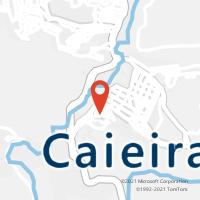 Mapa com localização da Agência AC CAIEIRAS