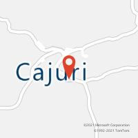 Mapa com localização da Agência AC CAJURI