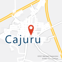 Mapa com localização da Agência AC CAJURU