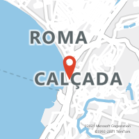 Mapa com localização da Agência AC CALCADA