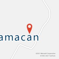 Mapa com localização da Agência AC CAMACAN