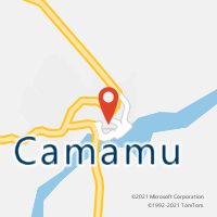 Mapa com localização da Agência AC CAMAMU