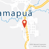 Mapa com localização da Agência AC CAMAPUA