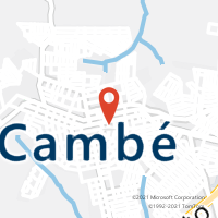 Mapa com localização da Agência AC CAMBE