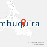 Mapa com localização da Agência AC CAMBUQUIRA