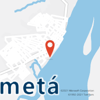 Mapa com localização da Agência AC CAMETA