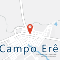 Mapa com localização da Agência AC CAMPO ERE