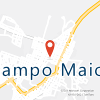 Mapa com localização da Agência AC CAMPO MAIOR