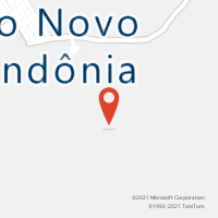 Mapa com localização da Agência AC CAMPO NOVO DE RONDONIA