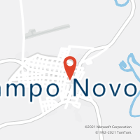 Mapa com localização da Agência AC CAMPO NOVO