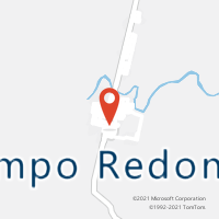 Mapa com localização da Agência AC CAMPO REDONDO