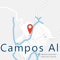 Mapa com localização da Agência AC CAMPOS ALTOS