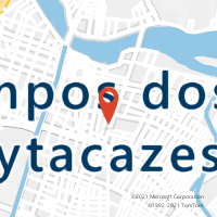Mapa com localização da Agência AC CAMPOS DOS GOITACAZES