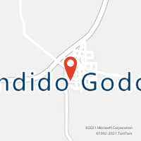 Mapa com localização da Agência AC CANDIDO GODOI