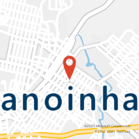 Mapa com localização da Agência AC CANOINHAS