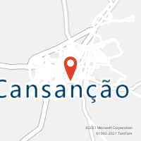 Mapa com localização da Agência AC CANSANCAO