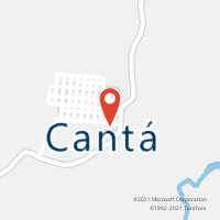 Mapa com localização da Agência AC CANTA