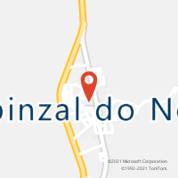 Mapa com localização da Agência AC CAPINZAL DO NORTE
