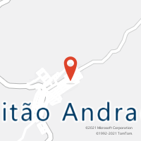 Mapa com localização da Agência AC CAPITAO ANDRADE