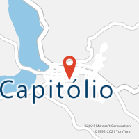 Mapa com localização da Agência AC CAPITOLIO