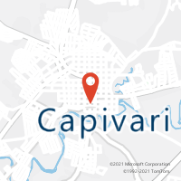Mapa com localização da Agência AC CAPIVARI
