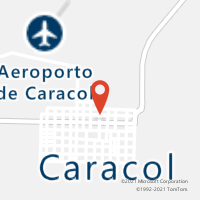 Mapa com localização da Agência AC CARACOL