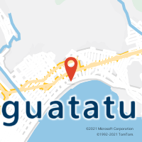 Mapa com localização da Agência AC CARAGUATATUBA